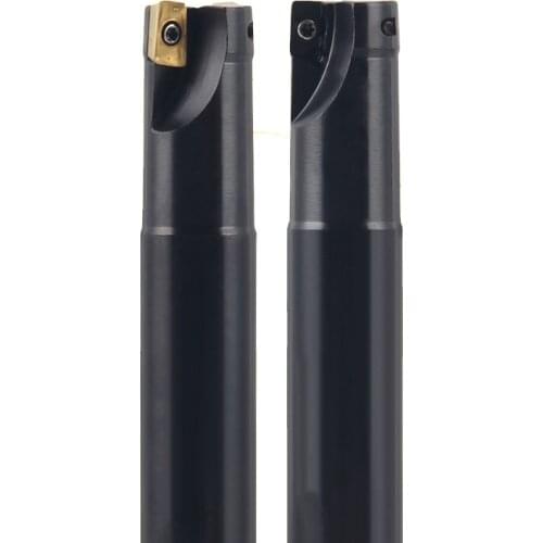 OYYU Black BAP300R Milling Cutter Holder Hardened BAP 300R 10 11 12 15 17 R0.8 APMT1135 CNC Right Angle Endmill Shank