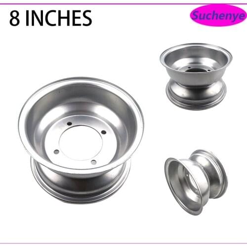 8 inch 4 Hole Front wheels Vacuum Rims Suitable for 150cc-250cc Bull ATV accessories 8 inch ATV Motorcycle Parts