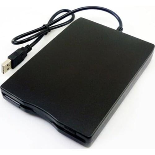 Portable 3.5 Inch USB Mobile Floppy Disk Drive 1.44MB External Diskette FDD For Laptop Notebook PC USB Plug-And-Play Connection