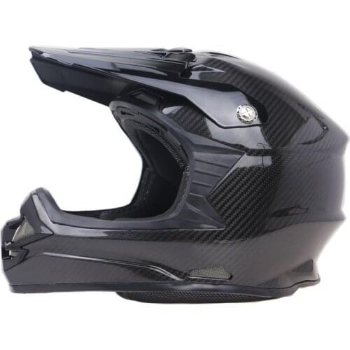 Zombies racing Carbon fiber cross helmet DOT ECE Approved off road helmet Light weight racing helmet