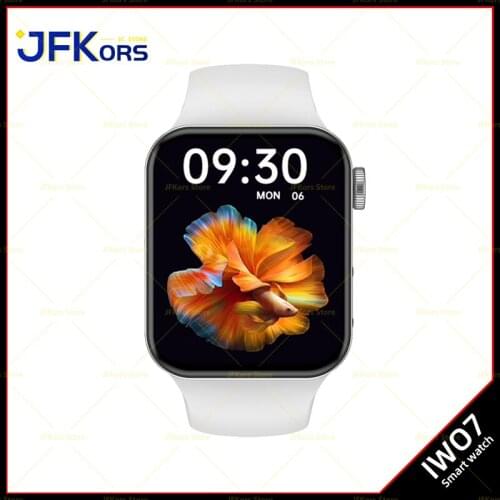 Smartwatch IWO7 Bluetooth Call Fitness Tracker Custom DIY Face Smart Watch For Android IOS PK 13 14 HW22 W26 Series 6 W37 HW16