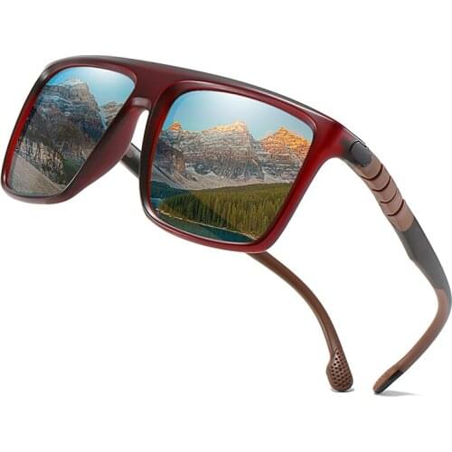 Polaroid Sunglasses Unisex Square Vintage Sun Glasses Famous Brand Sunglases Polarized Sunglasses Oculos Feminino for Women Men