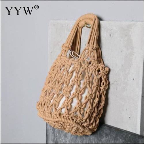 Straw Tote Trendy Mini Hollow Handbags for Women Designer Handbag bolsos para mujer Leisure Handle Bag Trend Womens Bag Bolsos
