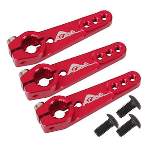 3 Pieces 25T Standard Servo Arm Horn kds agile a7 Fit KST/GDW/DEKO XL520 GAUI X5 A07 A06 550/600/700 Helicopter