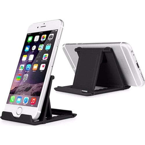 Universal Folding Table Cell Phone Support Plastic Holder Desktop Stand For Your I Phone Smartphone Tablet Support Phone Holder