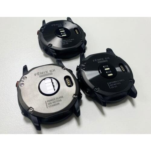 Original Back Cover Case For Garmin fenix 6x pro Solar Sapphire Fenix6xpro Shell GPS Repair replacement Parts 361-00126-00