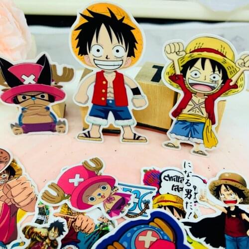 24 PCS Anime cartoon Paper Sealing Stickers Crafts And Scrapbooking book Decorative sticker DIY Stationery