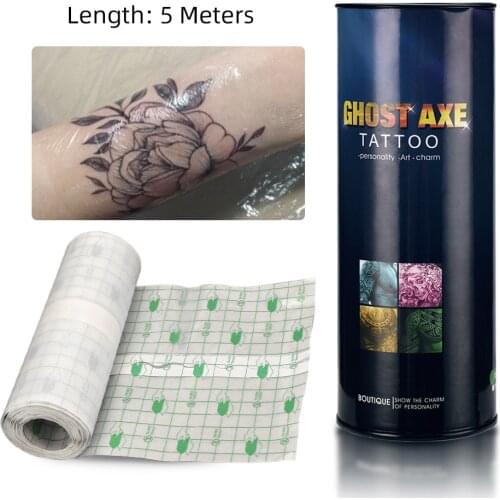 5M 10m Tattoo Film Protective Breathable After Care Bandage Solution For Film Tattoos Protective Tattoo Accessories