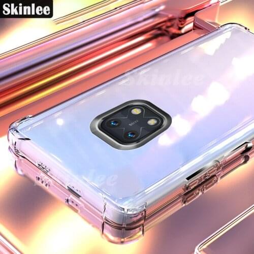 Skinlee Case For Nokia X10 XR20 Transparent Official Original Shockproof Four-corner Clear Cover For Nokia X20 Case