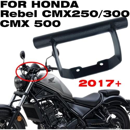 For Honda REBEL500 REBEL300 REBEL CMX 500 300 CMX500 CMX300 Motorcycle Accessories Mobile phone bracket bar