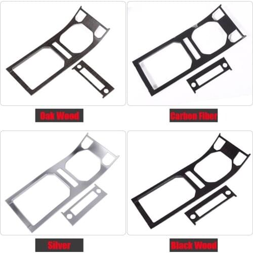4 Style ABS Chrome Center Console Gear Panel Decorative Cover Trim For Range Rover Evoque 2012-2019 Car Styling