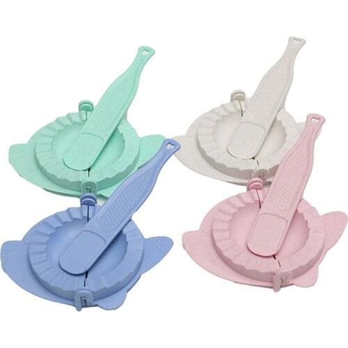 Baking Wheat Straw New Ravioli Dumplings Maker Jiaozi Mold Pies Clip Pastry Tool