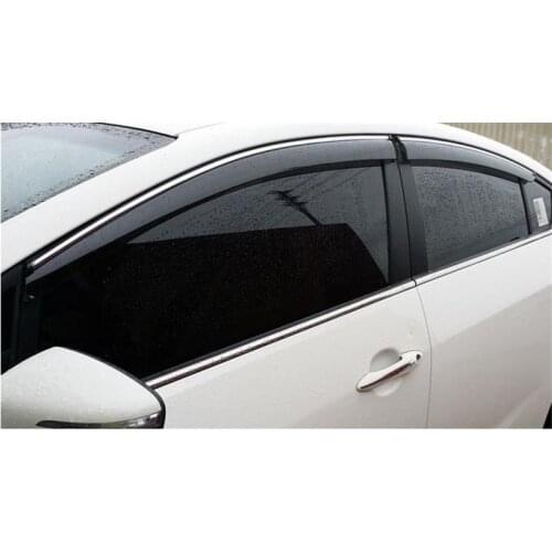 Window Visor Vent Shade Rain Sun Guard Deflector Awnings Shelters Covers for Nissan QASHQAI J10 J11 2008-2018 Car-Styling