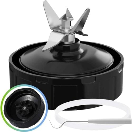 Hot 7-Fins Extractor Blade Assembly with Rubber Gasket Blender Replacement Parts for Nurti Ninja Blenders Auto