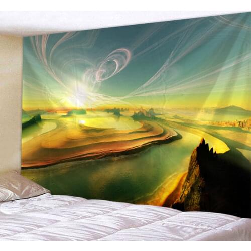 Hot Sales Digital Printing Stellar Map Tapestry Sandy Beach Picnic Towel