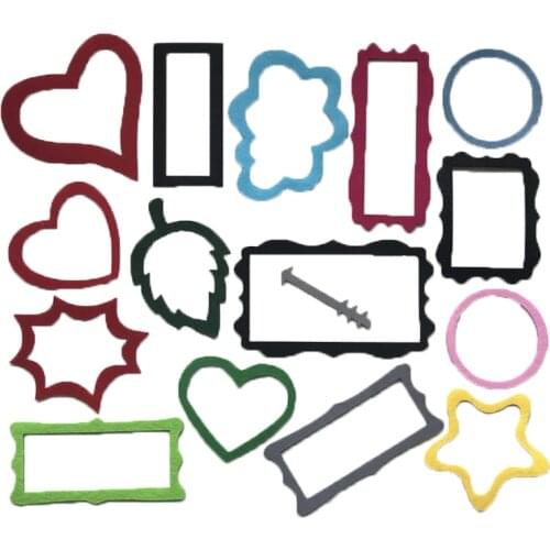 2021 New Creative photo frame cutter Cutting Die Mold Diy Scrapbook Decoration Wooden Knife Mould Suitable For Fustelle