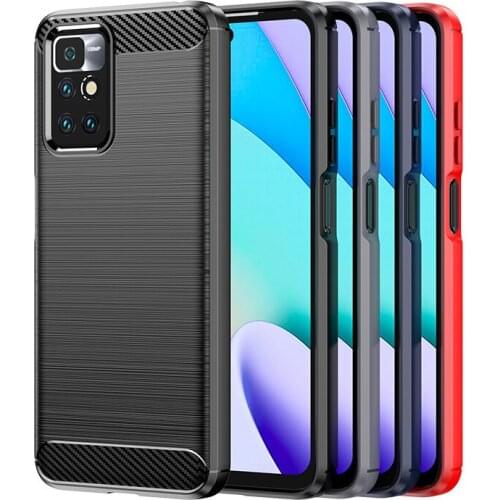 Shockproof Bumper For Xiaomi Redmi Note 10 5G Case For Redmi Note 10 5G Cover Silicone TPU Protective Cover For Redmi Note 10 5G