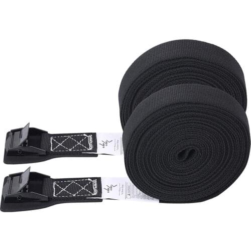 Car Motorcycle Lashing Strap Tie Down Strong Ratchet Belt Luggage Bag Straps Cargo Tie-Down For Mounted Kayak Carrier Universal