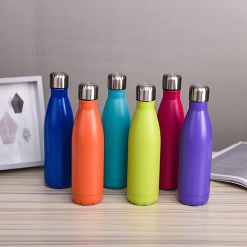 500ML Double-Wall Insulated Vacuum Flask Stainless Steel Water Bottle Beer Thermos for Sport Hot and Cold Keeping