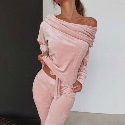2021 Spring Velour Lounge Set Women Plus Size Two Piece Sets Velvet Tracksuit Ladies Oversized 2 Piece Outfits For Women 4XL 5XL