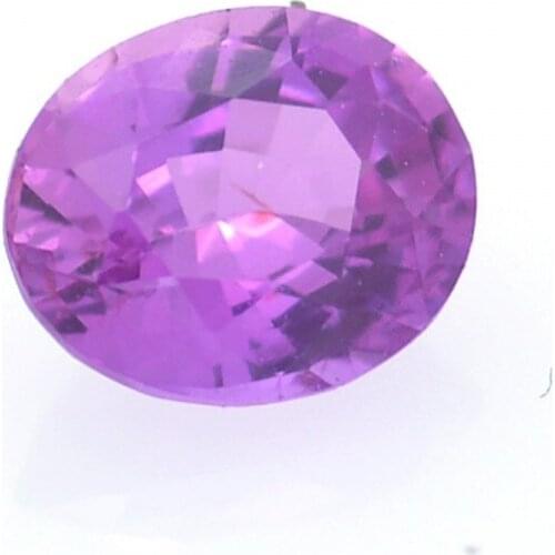 0.54ct Pink Sapphire Oval Cut