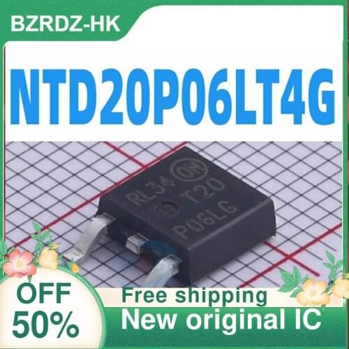 1-20PCS NTD20P06LT4G T20P06LG 20p06 SOT252 New original IC