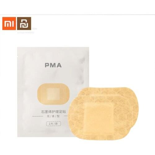 20pcs xiaomi mijia PMA graphene steam foot patch to moisture to help sleep foot health care pedicure stickers smart home