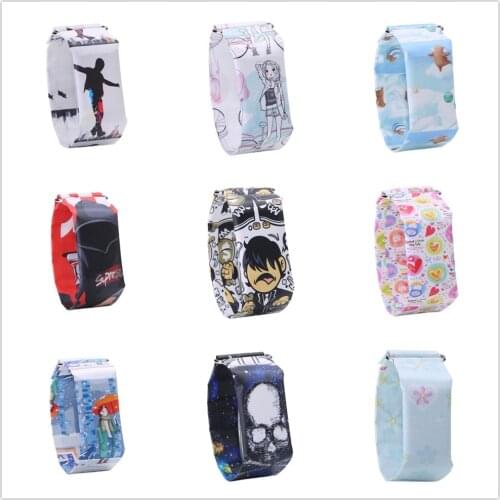 Creative Digital Paper Watch Child kid Wrist Watch Waterproof Electronic Watches LED boys girls clock Clock reloj hombre 2019