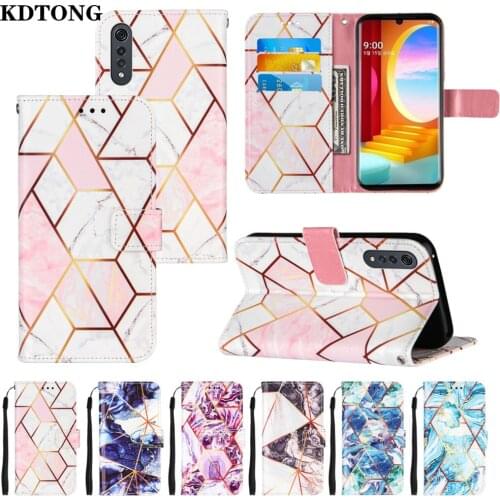 Case for LG Velvet 5G 4G Phone Funda Luruxy Wallet Full Body Protection Cover for LG Velvet 2 Pro Case Geometric Shockproof Etui