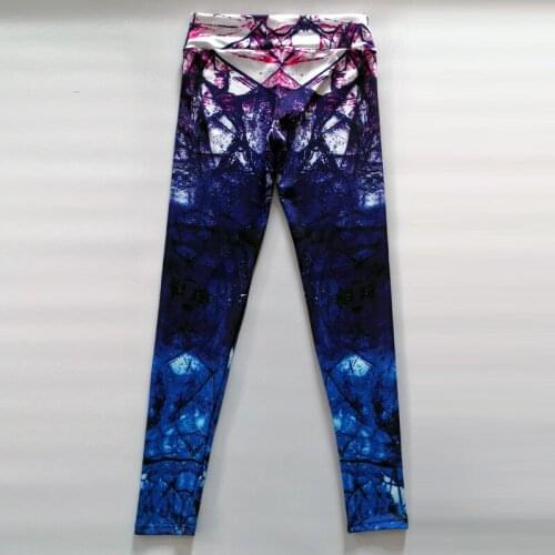 Women Yoga Pants High Waist Print Sports Legging Fitness Gym Running Tights Female Athletic Breathable Pants 2020 New Lulu Yoga