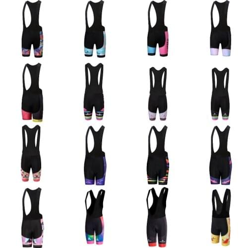 Hot Sale 2020 MILOTO Women Cycling Bib Shorts Summer Coolmax 5D Gel Pad Bike Tights MTB bretelle ciclismo homem шорты женские