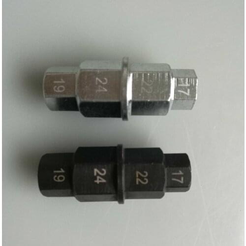 Motorcycle Repair Tools Front Wheel Spindle Special Wrench for Dismantling Disassembly Sleeve Universal Hexagon Socket