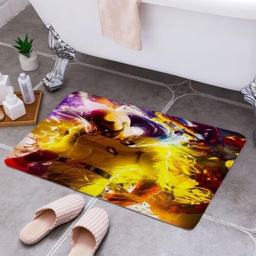 Saitama One Punch Man 3D Print Doormats Rectangle Non-Slip DoorMat Bedroom Kitchen Entrance Print Door rugs Dropshipping
