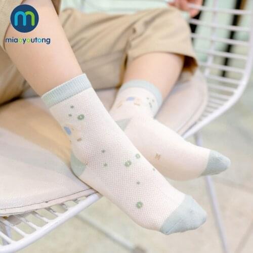 5 Pairs/Lot Unicorn Mesh Summer Cotton Newborn Boy Kids Socks Baby Girls Socks Girls Baby Socks Skarpetki Infant Miaoyoutong