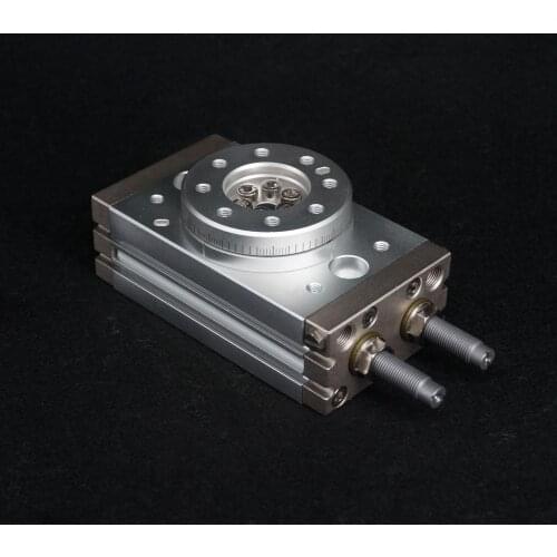 MSQB30R Bore Size 21mm With Internal Shock Absober Cylinder Rotary Table Rack & Pinion Style