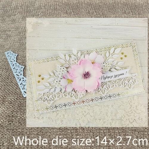 New Design Craft Metal stencil mold Cutting Dies lace edge decoration scrapbook die cuts Album Paper Card Craft Embossing