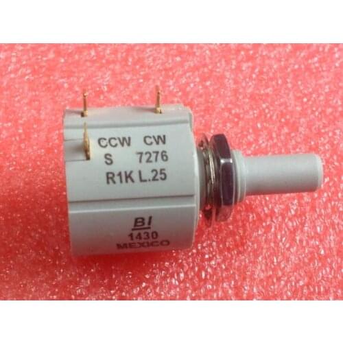 Original Potentiometer CCW CW S 7276 R1K L.25 BI Mexico TAJIMA Chinese embroidery machine spare parts offered by store 736750