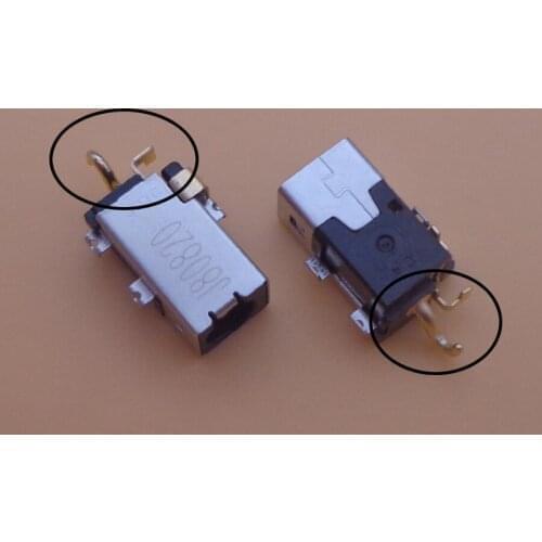 2pcs DC Power Jack Socket Connector for Lenovo IdeaPad 100S-14IBR 110S-11IBR DC Port 4.0x1.7