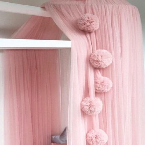 Chiffon balls paired with tents nordic decor girl room decor house decoration nordic style kids decoration hanging decoration