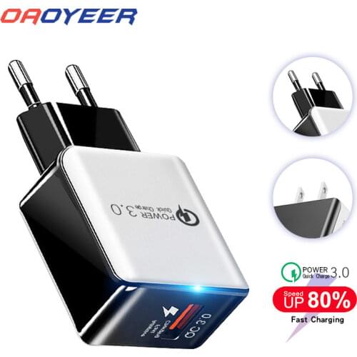 Universal 20W UBS Charger QC 3.0 Fast Phone Travel Charge Adapter For iPhone 12 11 AirPods iPad Huawei Xiaomi Samsung EU Plug