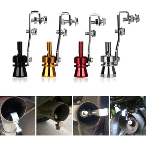 Universal Car Turbo Sound Whistle Muffler Exhaust Pipe Auto Blow-off Valve Simulator for All Cars Quality Mufflers