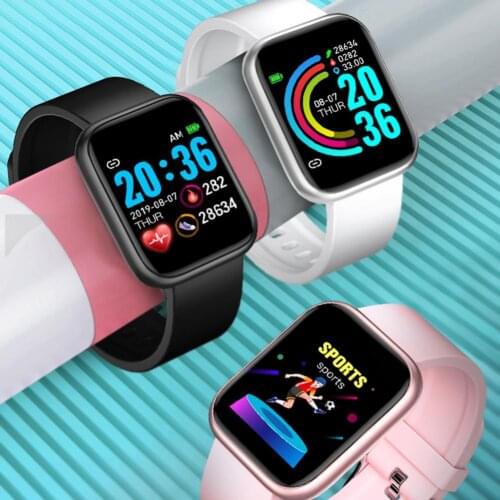 I5Pro Smart Watch Waterproof Message Push Color Touch Screen Time Display Heart Rate Monitoring Fitness Tracker Smart Bracelet