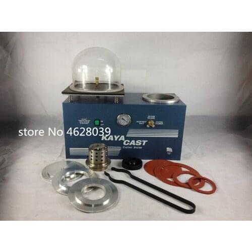 Jewelry Lost Wax Cast Combination Vacuum Investing Casting Investment Machine One Year Warranty