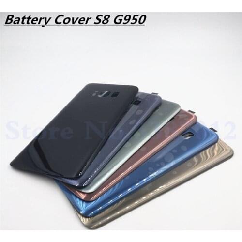 Replacement For Samsung Galaxy S8 G950 G950F Back Battery Cover Door Rear Glass Housing Case Battery Cover