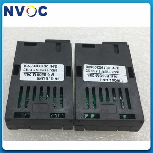 1x9 20KM 155M 1310/1550nm 3.3V 5V Singe-mode Single Fiber SC A Side B Side 1x9 Dual Fiber Grade Fiber Optic Module