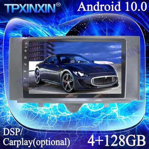 4G+128G Carplay IPS For Benz Smart 2011-2015 Android 10 Multimedia Player Stereo Tape Recorder GPS Navi Auto Radio Head unit DSP