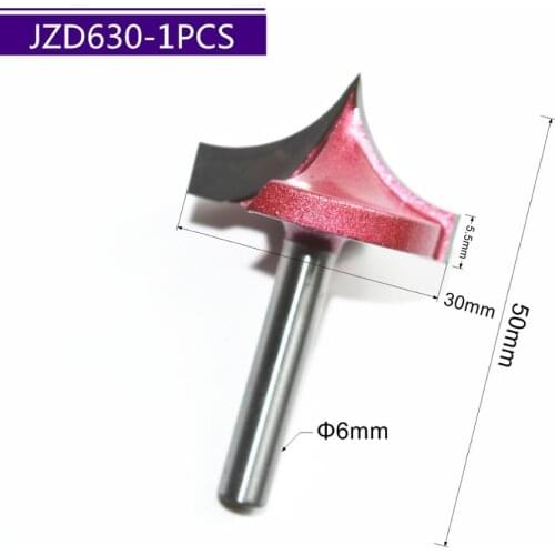 6mm*30mm,1pcs,CNC Machine Woodworking Milling Cutter,Tungsten Steel Solid carbide End Mill,Needle Nose Bit,MDF,Wood router bit