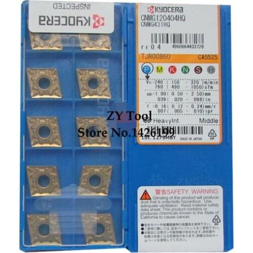 Free shopping! 10PCS CNMG120404HQ-CA5525 lathe cutting tools CNC blade alloy carbide cutting tool carbide inserts