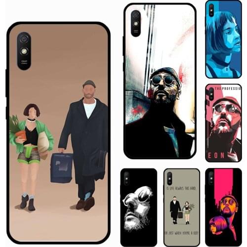 Leon The Professional For Xiaomi Redmi Note 10 Pro 9S 8T Note8 Note9 Pro Case For Redmi 9 9A 8A 7A 9C 9T Cover