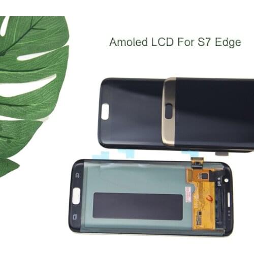 Display s7 edge For Samsung Galaxy S7 Edge G935 G935F Lcd Display Touch Screen Digitizer For s7 edge lcd